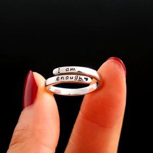 I Am Enough Ring